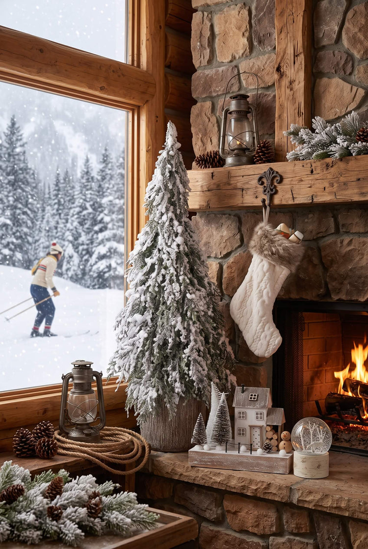 Ski Lodge Christmas Theme