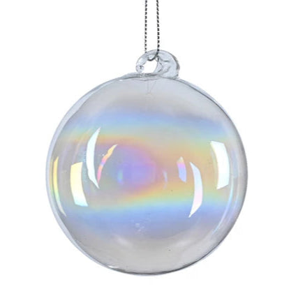 Iridescent Glass Soap Bauble 12cm | Annie Mo's