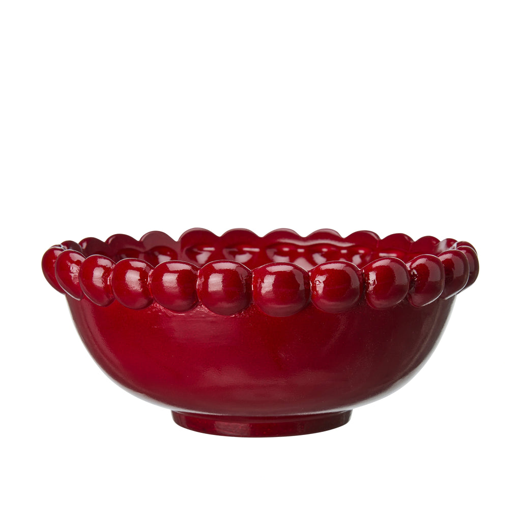 Red Dolomite Bobble Bowls - Size Choice | Annie Mo's