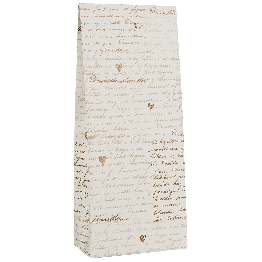 Paper Gift Bags with Writing - Size Choice