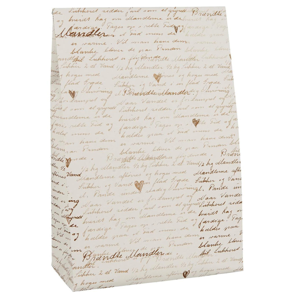 Paper Gift Bags with Writing - Size Choice