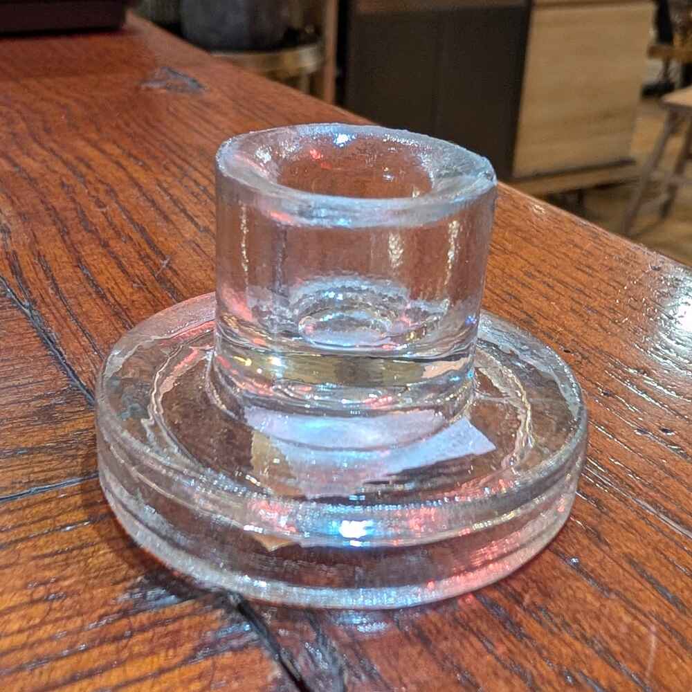 Glass Taper Candle Holder - Colour Choice-B