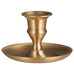 Classic Low Brass Candle Holder for Dinner Candles