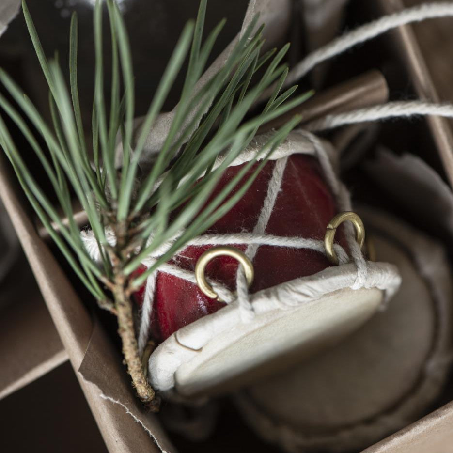 Red Mini Hanging Drum 5cm