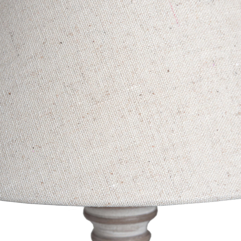 Pella Table Lamp with Linen Shade 38cm