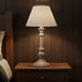 Pella Table Lamp with Linen Shade 38cm | Annie Mo's