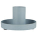 Light Blue Metal Candle Holder for Dinner Candles