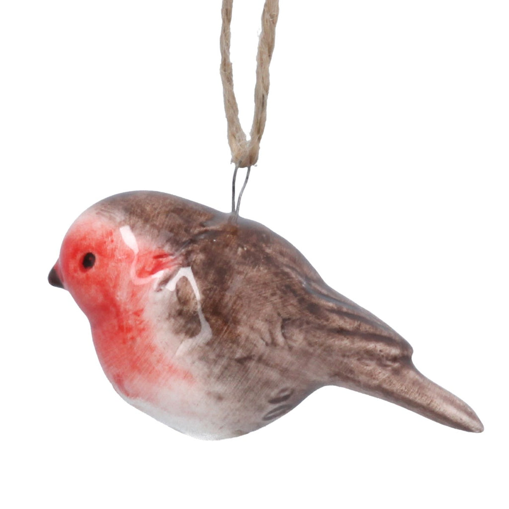 Ceramic Painted Robin 4cm | Annie Mo's