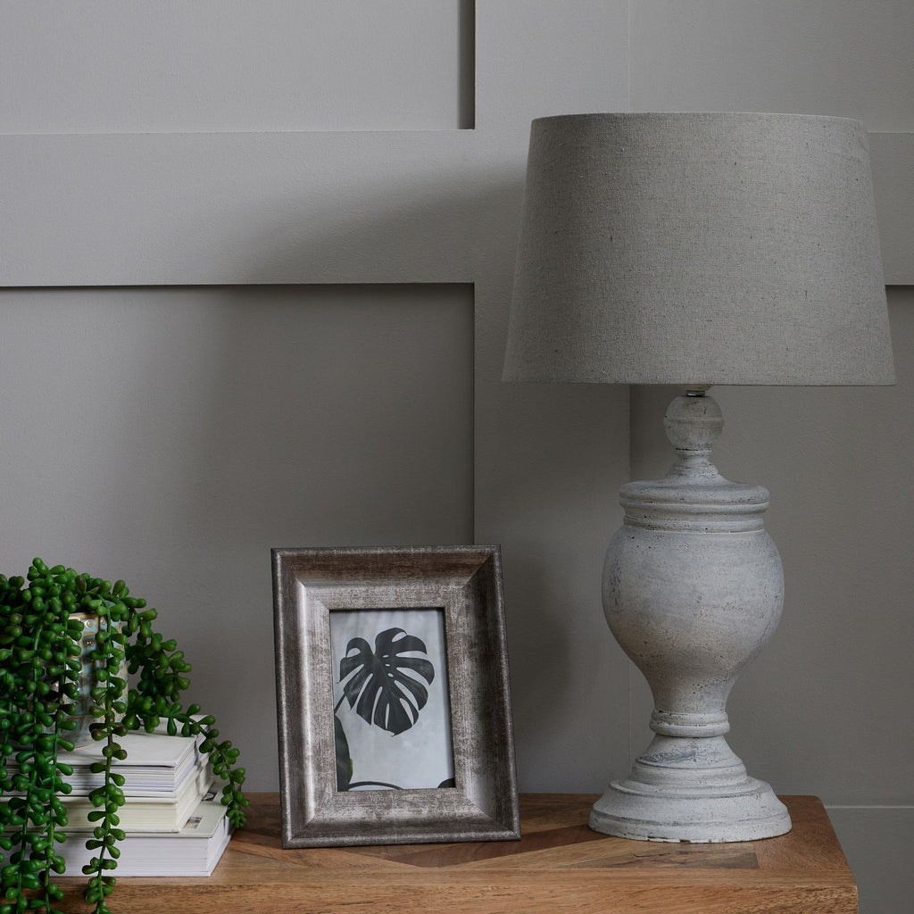 Una Table Lamp with Linen Shade 53cm | Annie Mo's