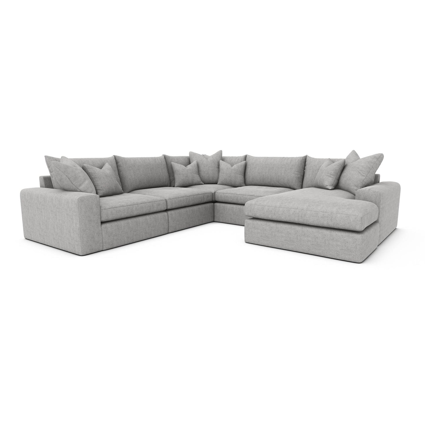 Peri 1 Arm 1 Seat LHF with Armless Unit, Corner Unit and Armless Unit with Chaise RHF