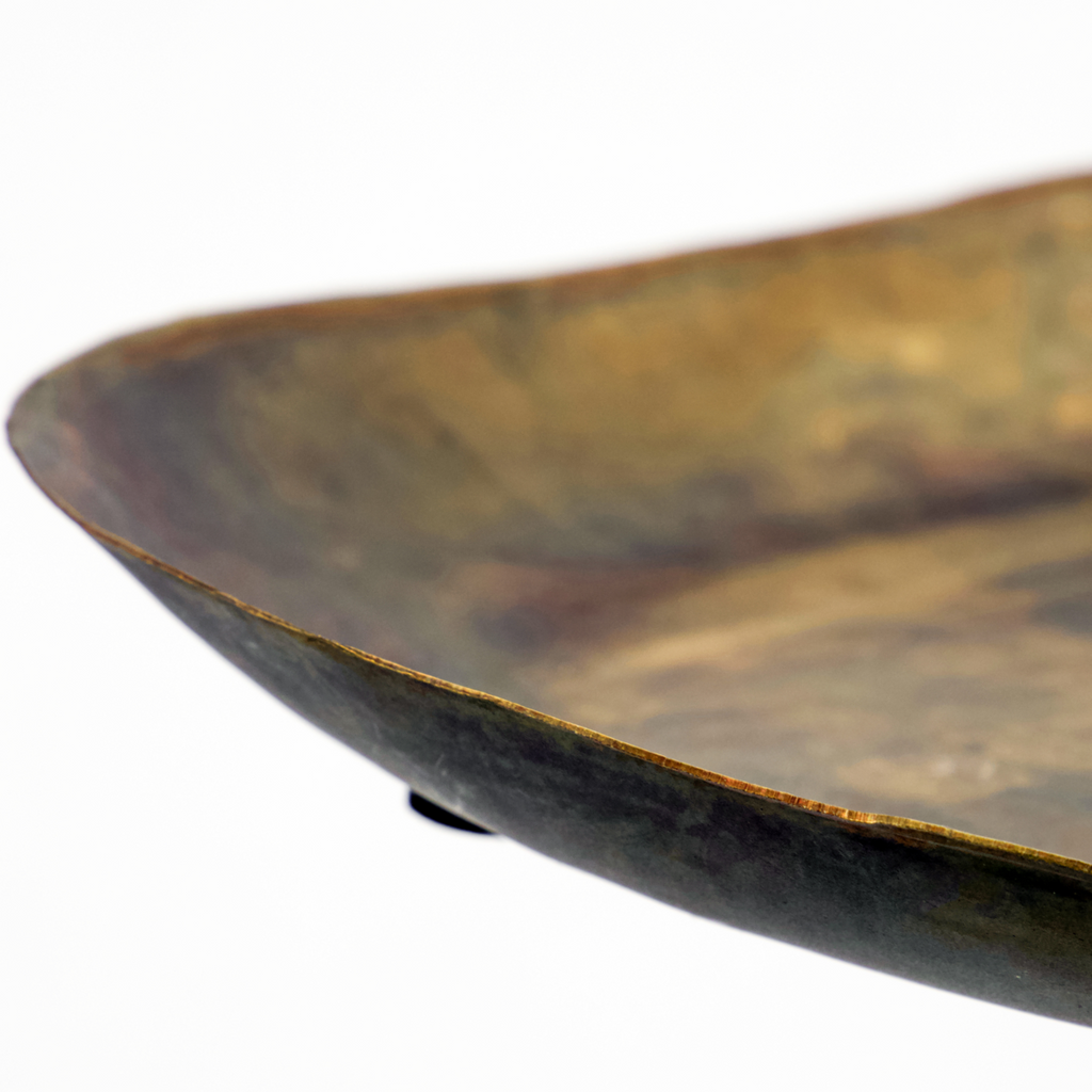 Antique Brass Tray 20cm