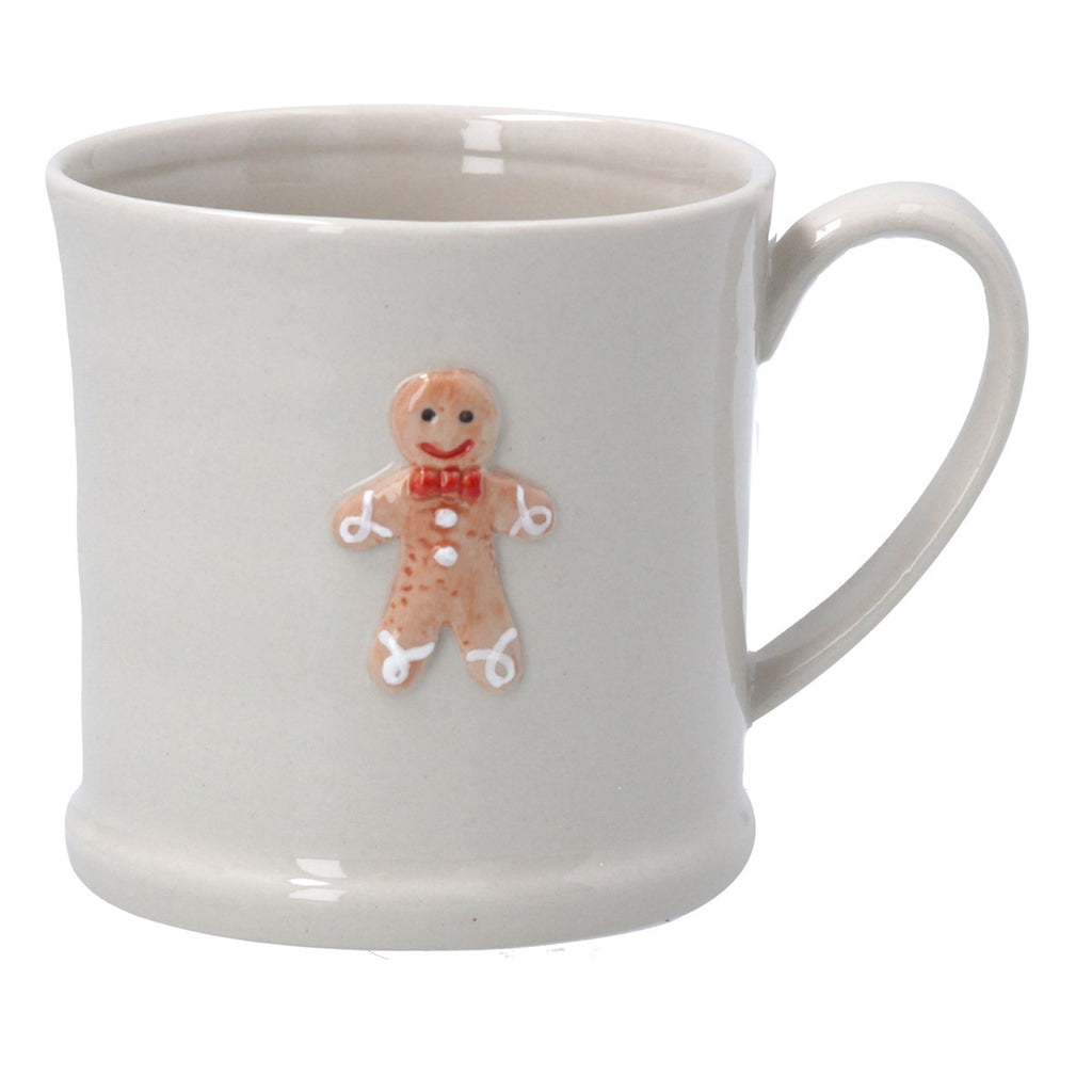 Gingerbread Man Ceramic Mini Mug 7cm | Annie Mo's