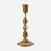 Antiqued Golden Candlestick 20cm