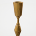 Antiqued Golden Candlestick 20cm