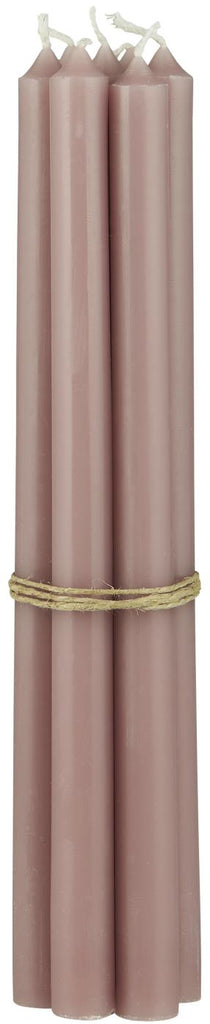 Coral Almond Taper Candle 20cm | Annie Mo's C