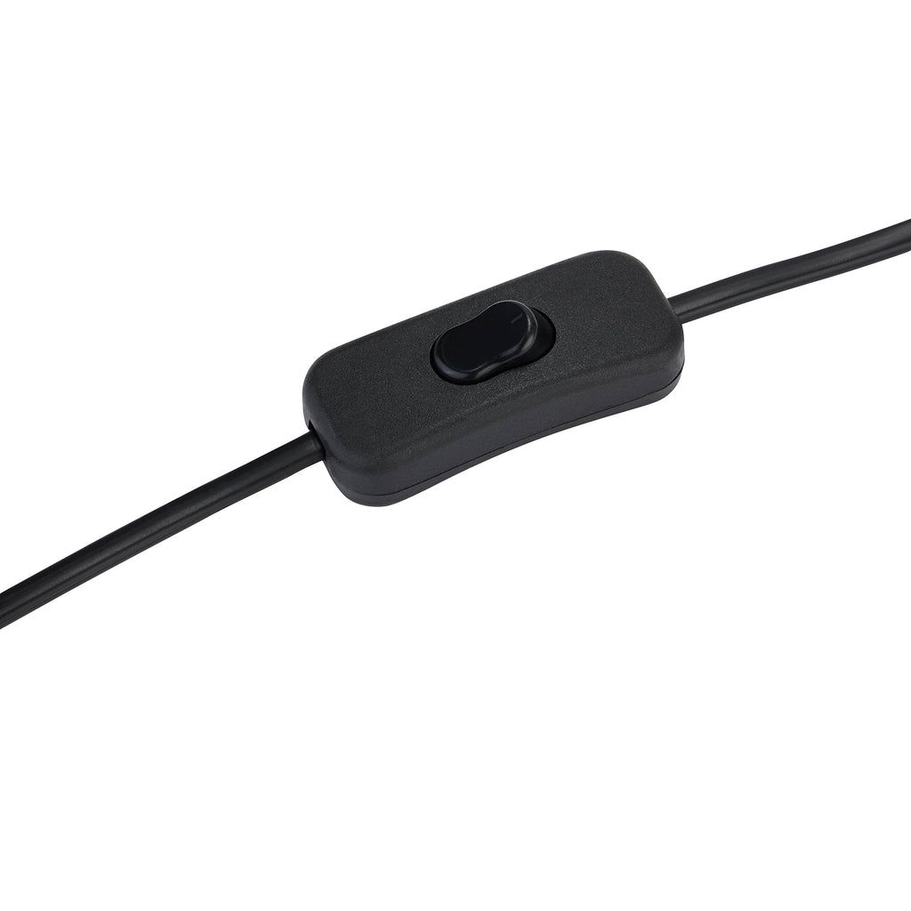 Inca Fluted Wooden Table Lamp with Shade 53cm