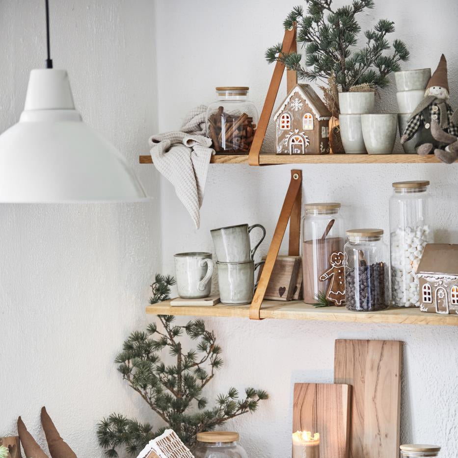 Gingerbread Ceramic House with Snowflake 15cm | Annie Mo's B