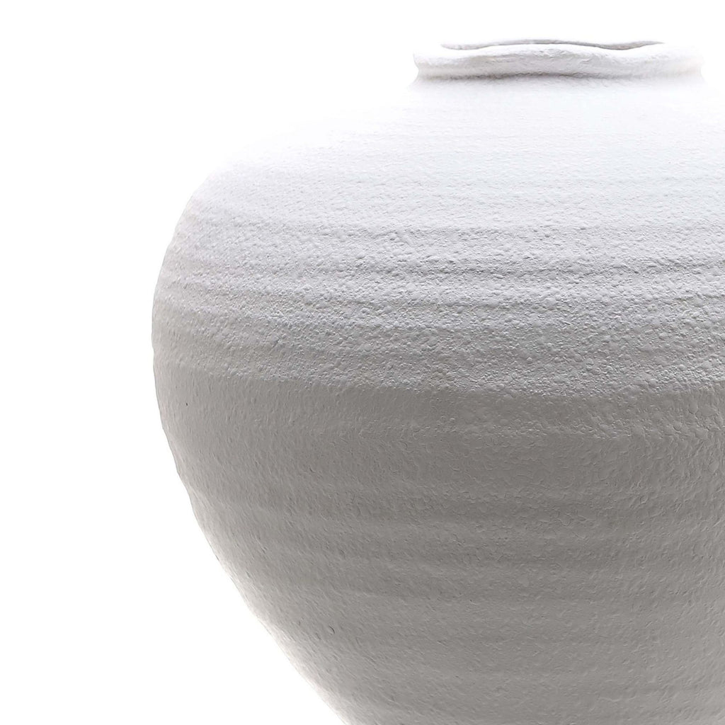 Regola Matt White Ceramic Vase 28cm | Annie Mo's C
