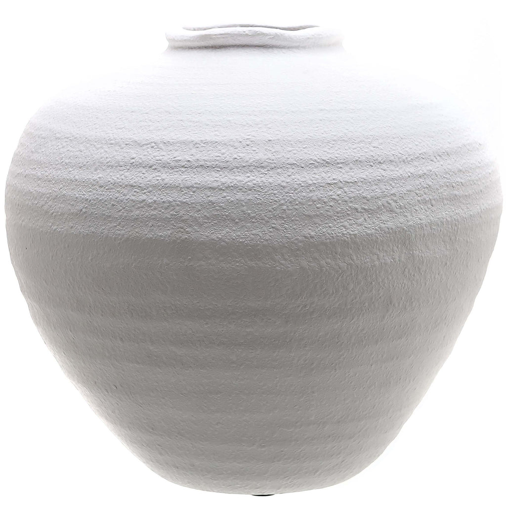 Regola Matt White Ceramic Vase 28cm | Annie Mo's