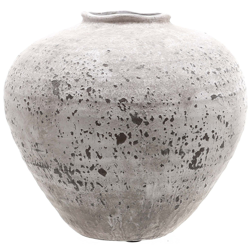 Regola Stone Ceramic Vase 28cm | Annie Mo's