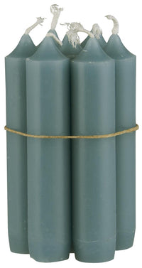 Short Dinner Candles - Aqua Haze 11cm