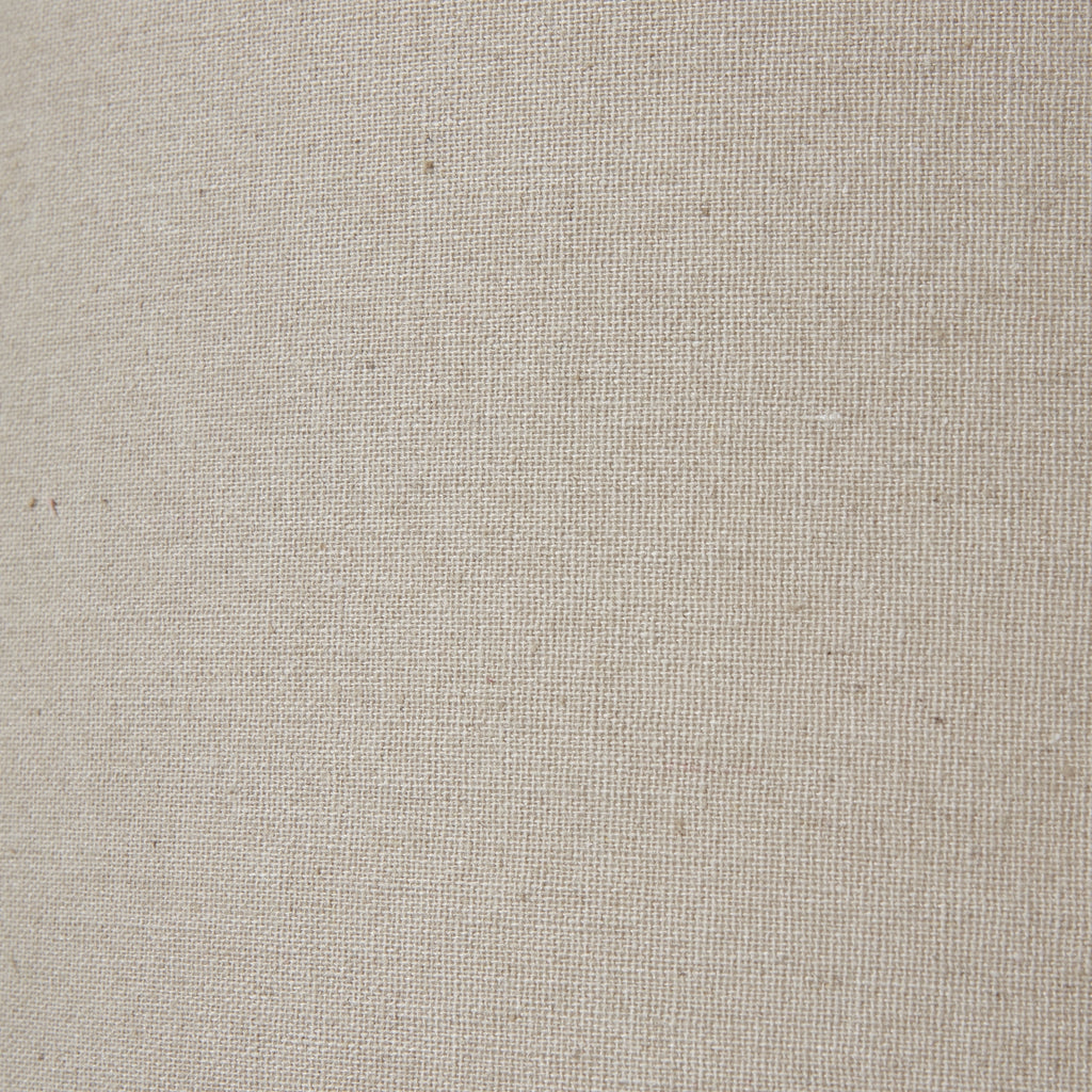 Ochre Carved Textured Table Lamp With Linen Shade 71cm