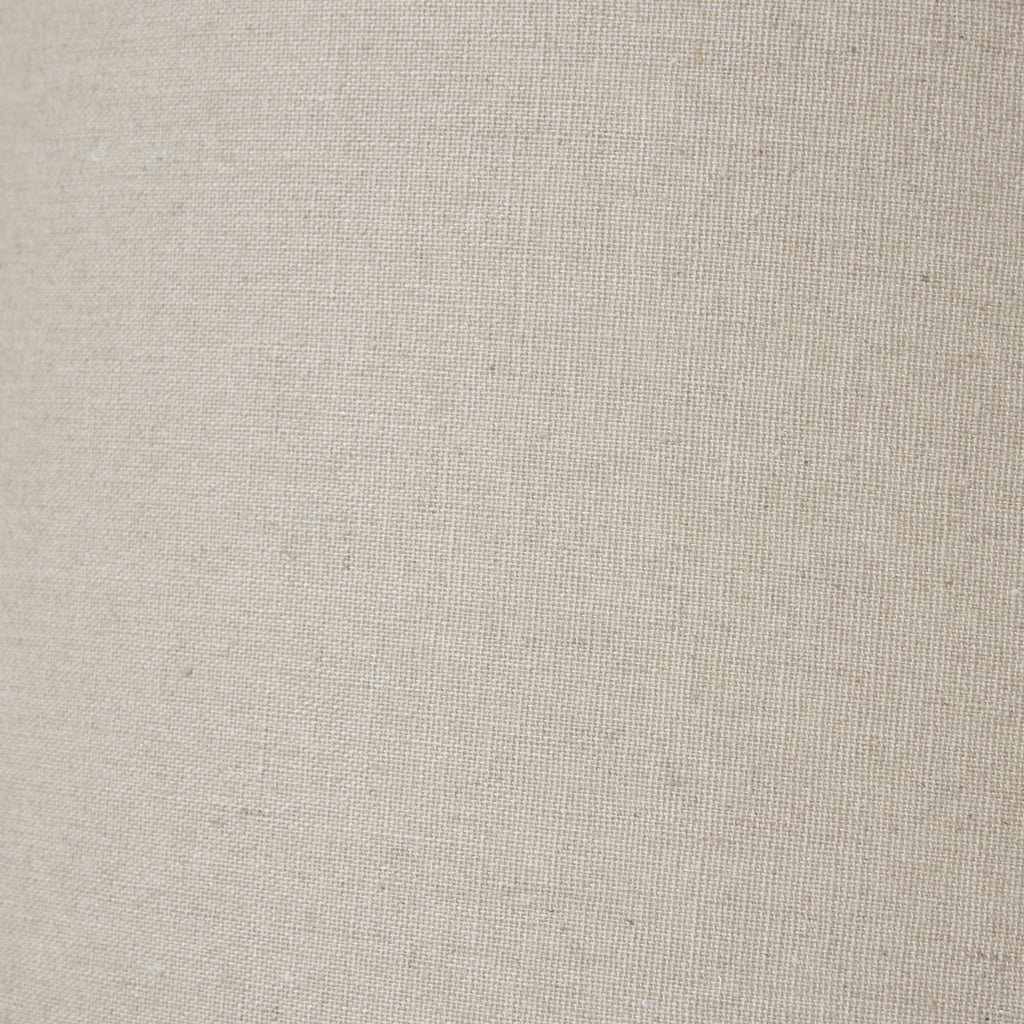 White Ceramic Ginger Jar Lamp With Linen Shade 64cm