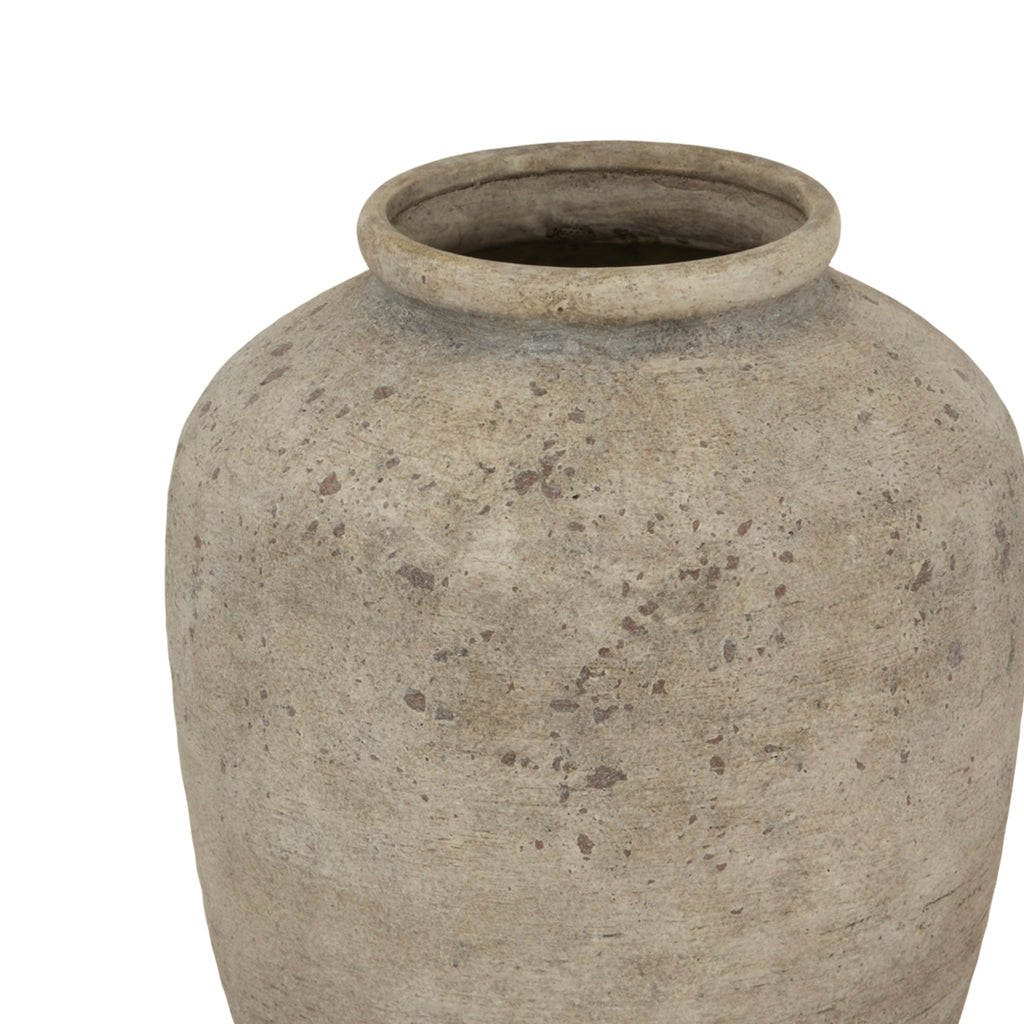 Deruta Large Mottled Vase 40cm