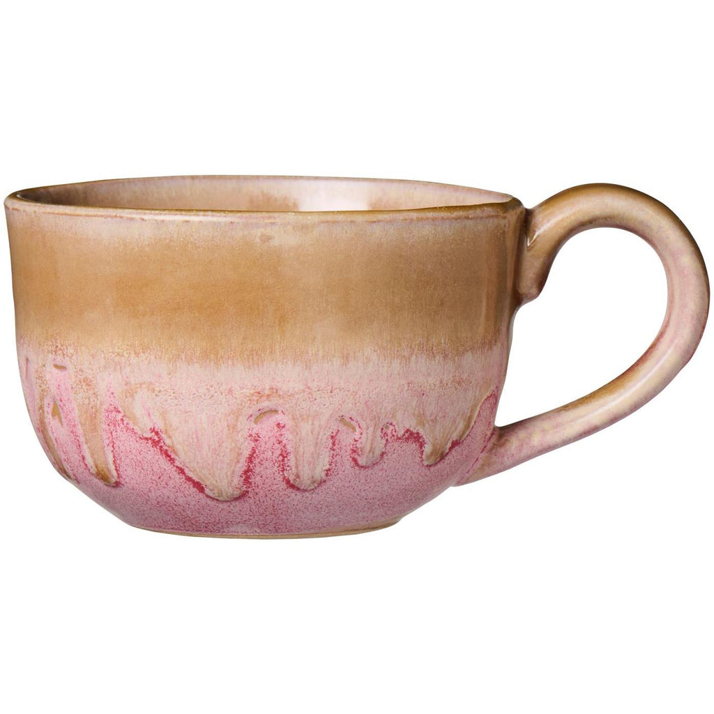 Troas Light Brown and Soft Pink Mug