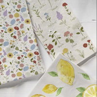 Grandma's Garden Paper Napkins - 16 Pieces per Pack