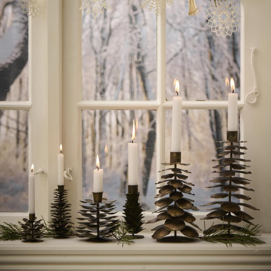 Cone Candle Holder for Dinner Candles 26cm