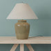 Mottura Ceramic Table Lamp With Edged Linen Shade 66cm | Annie Mo's