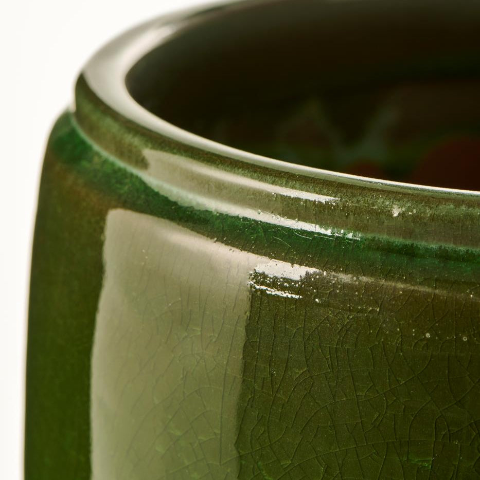 Saigon Olive Green Planters - Size Choice | Annie Mo's C