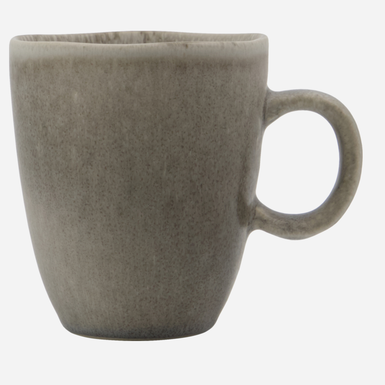 Grey Stoneware Mug