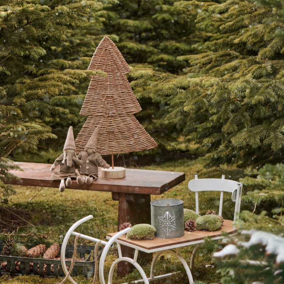 Santa's Helpers Karla and Kalle in Muted Outfits 40cm