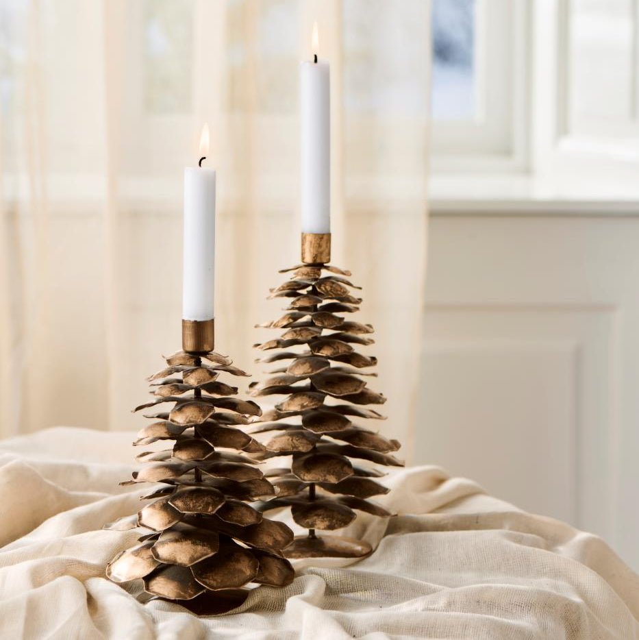 Cone Candle Holder for Dinner Candles 26cm