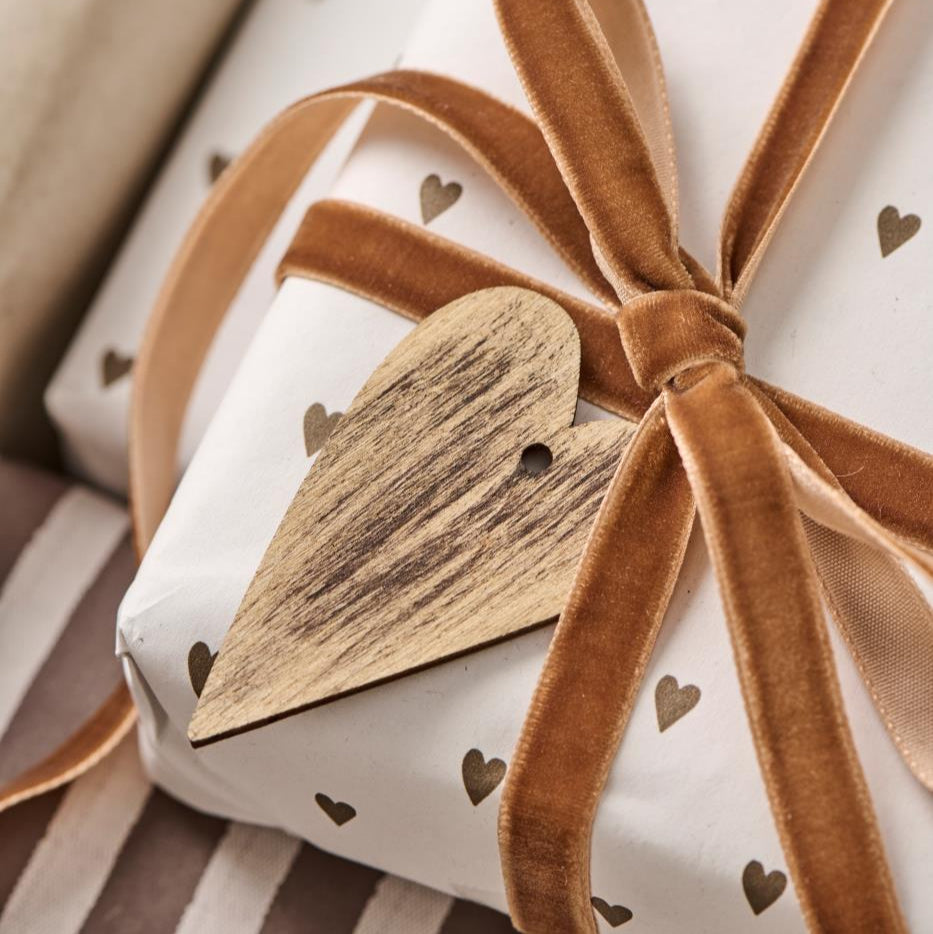 Velvet Ribbon on Spool 1000cm - Colour Choice