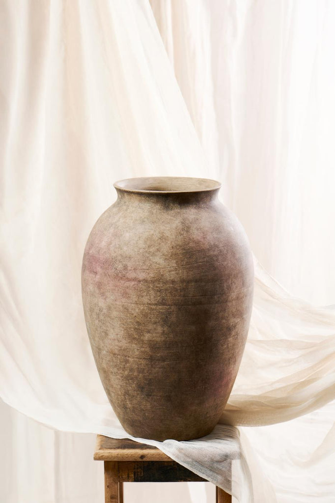 Minerva Terracotta Floor Vase 45cm