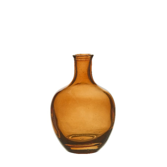 Mini Brown Glass Vases - Style Choice