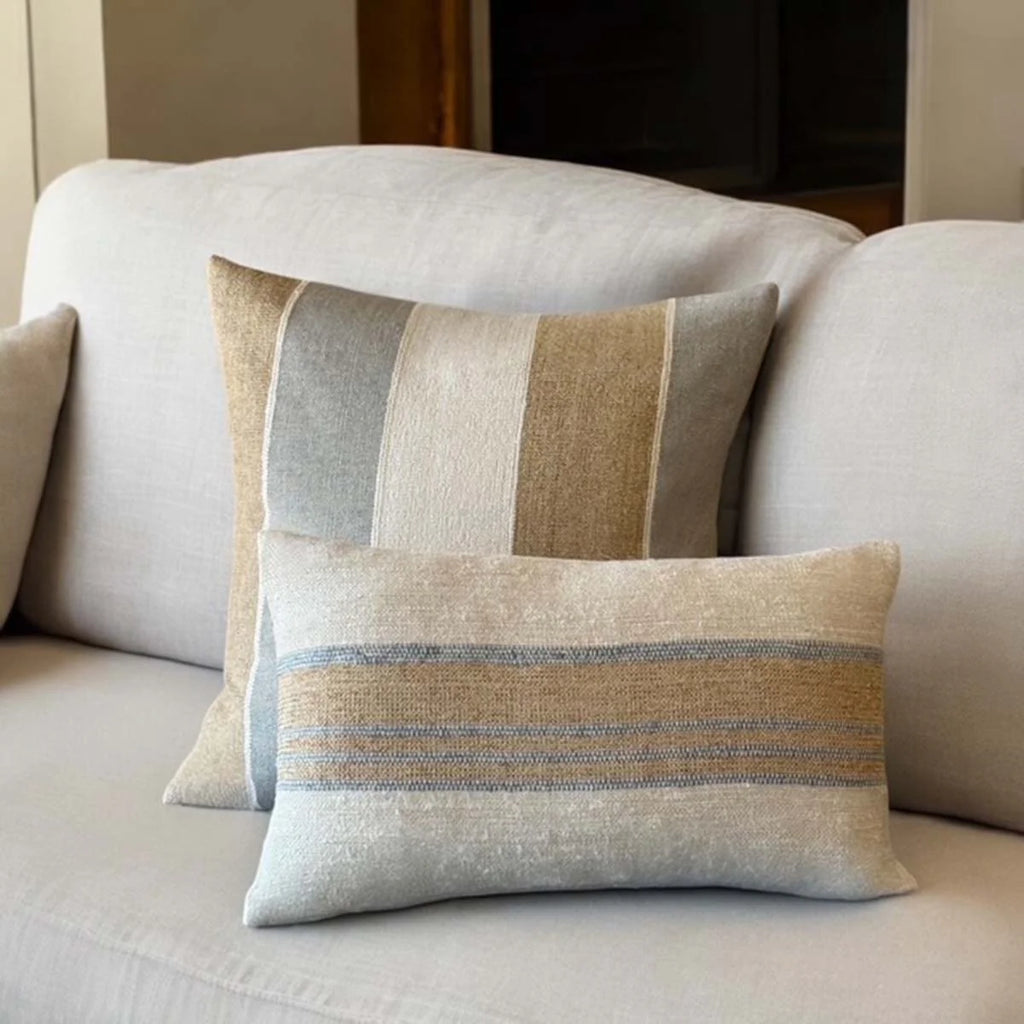 Samuni Linen Cushion with Feather Inner 35x50cm