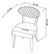 Ellipse Fumed Oak Upholstered Chair (Pair)