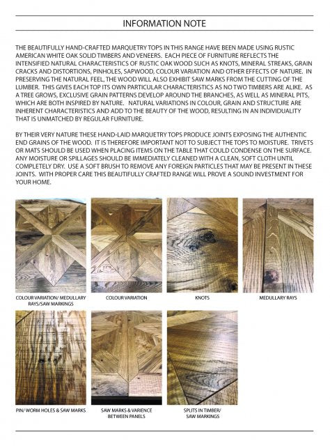 Ellipse Fumed Console Table