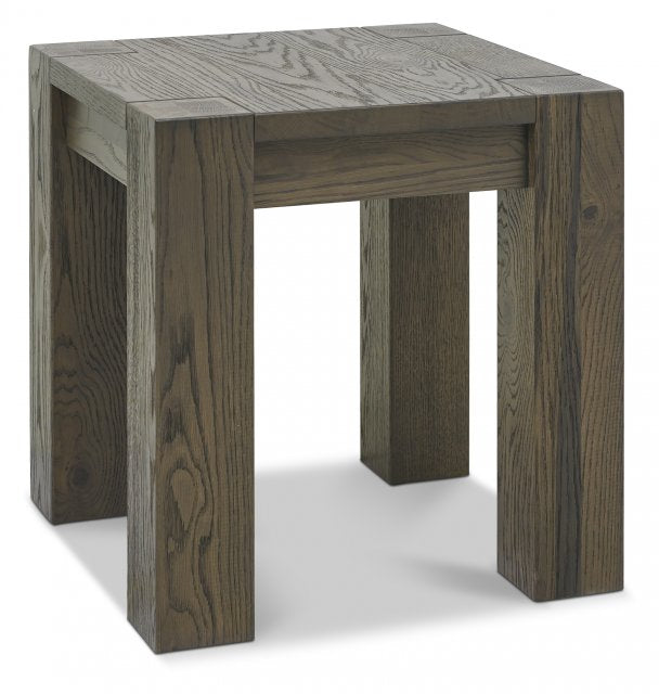 Logan Fumed Oak Lamp Table