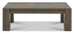 Logan Fumed Oak Coffee Table