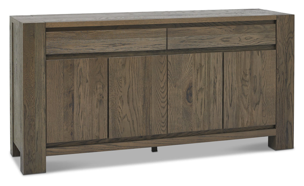 Logan Fumed Oak Wide Sideboard