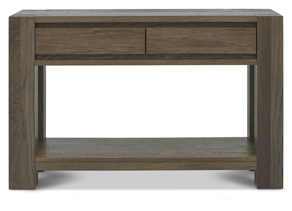 Logan Fumed Oak Console Table