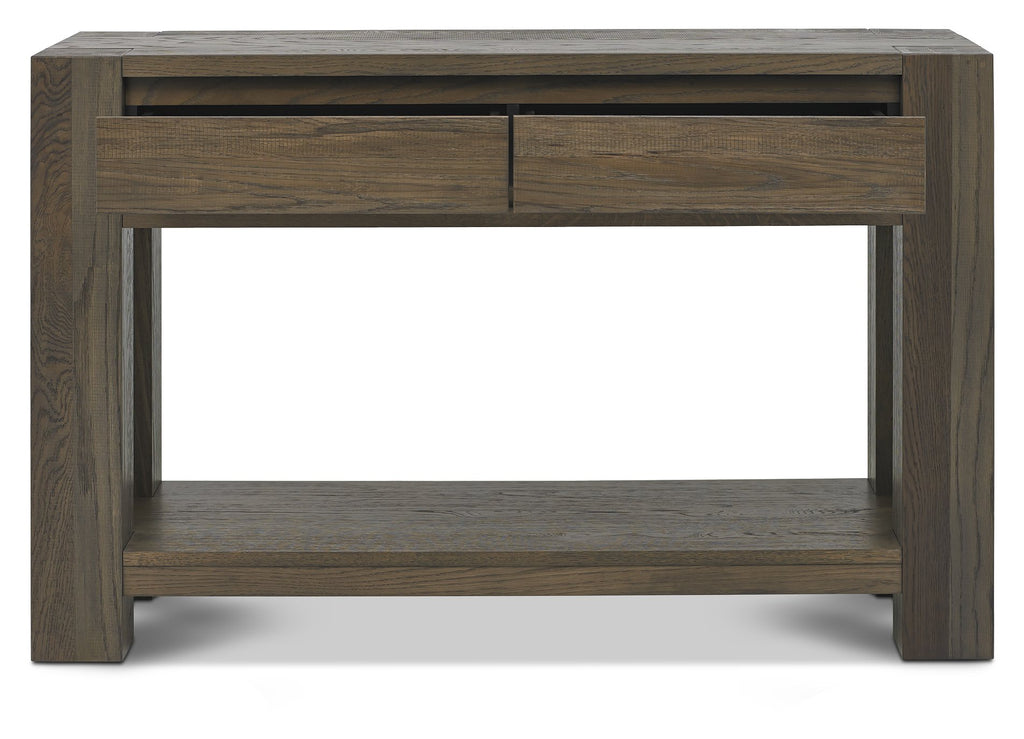 Logan Fumed Oak Console Table