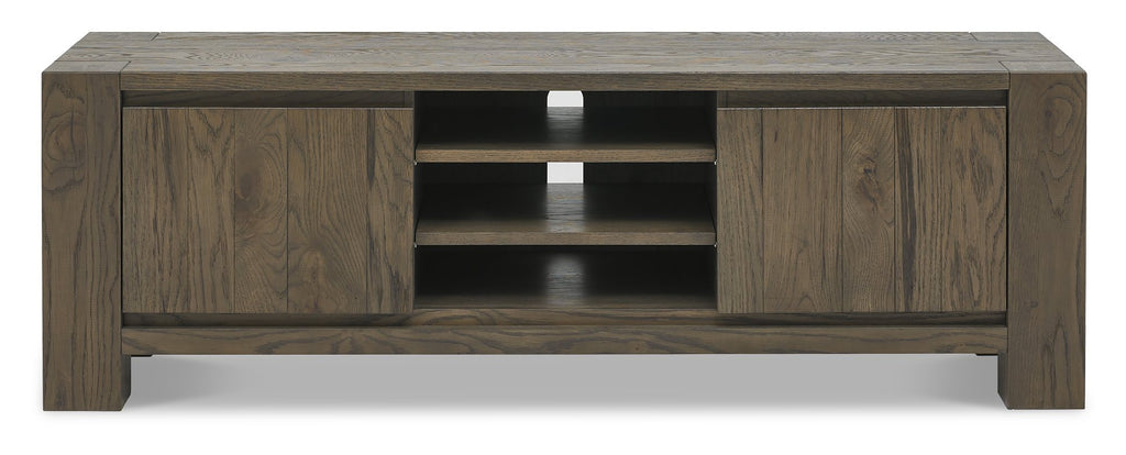 Logan Fumed Oak Entertainment Unit