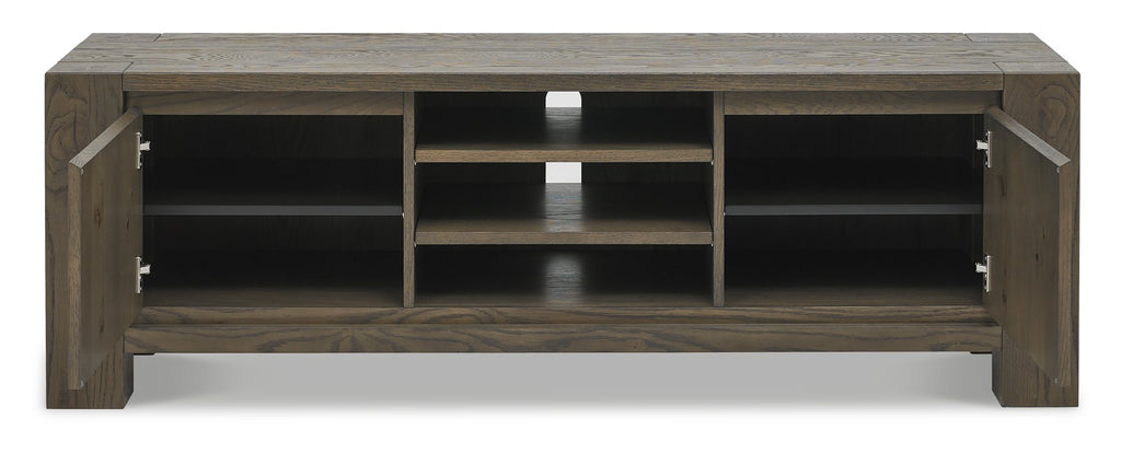 Logan Fumed Oak Entertainment Unit
