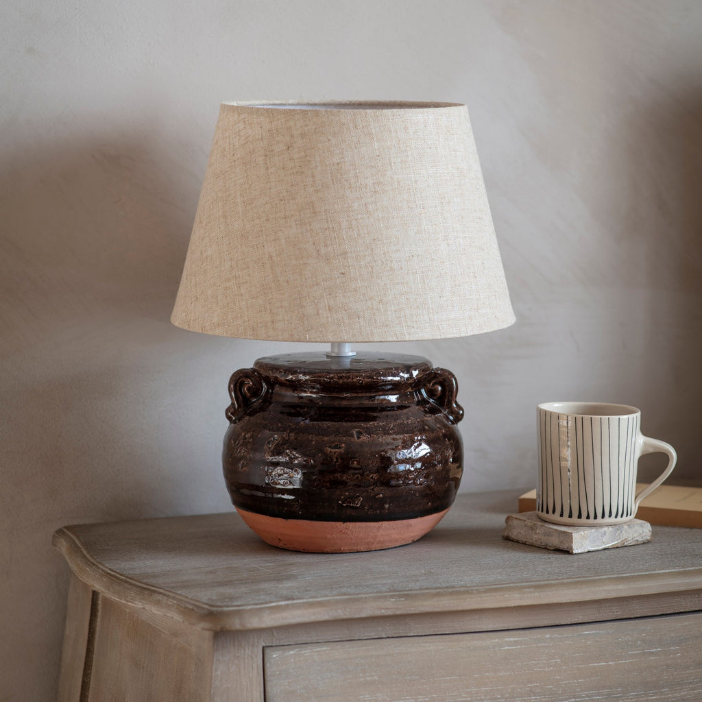 Highridge Squat Amphora Table Lamp 35cm | Annie Mo's